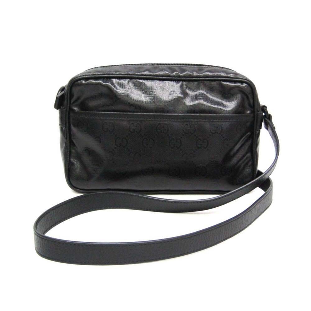 Gucci Front Pocket Camera GG Crystal Coated Canvas Mini